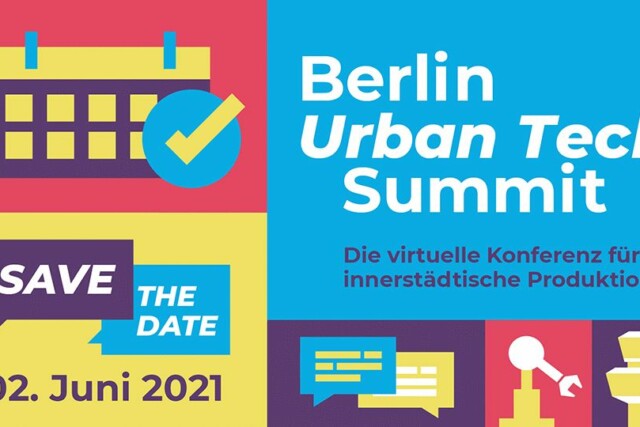 Plakat Berlin Urban Tech Summit