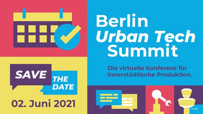 Plakat Berlin Urban Tech Summit