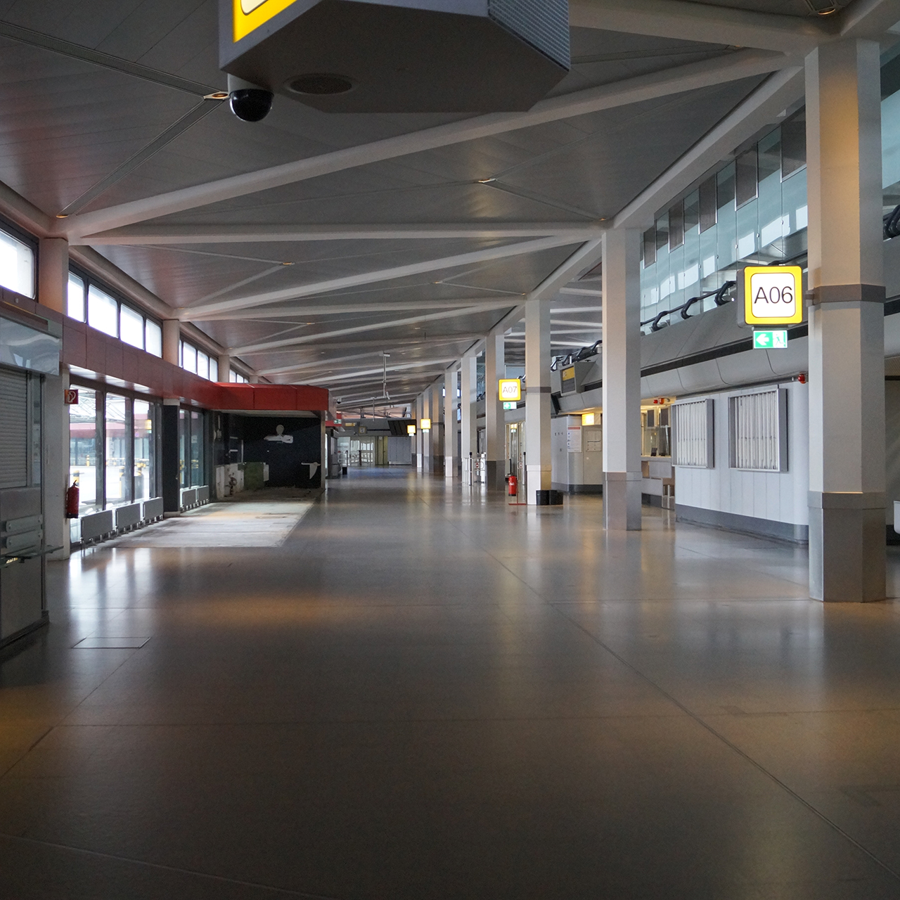 Terminal A von außen.